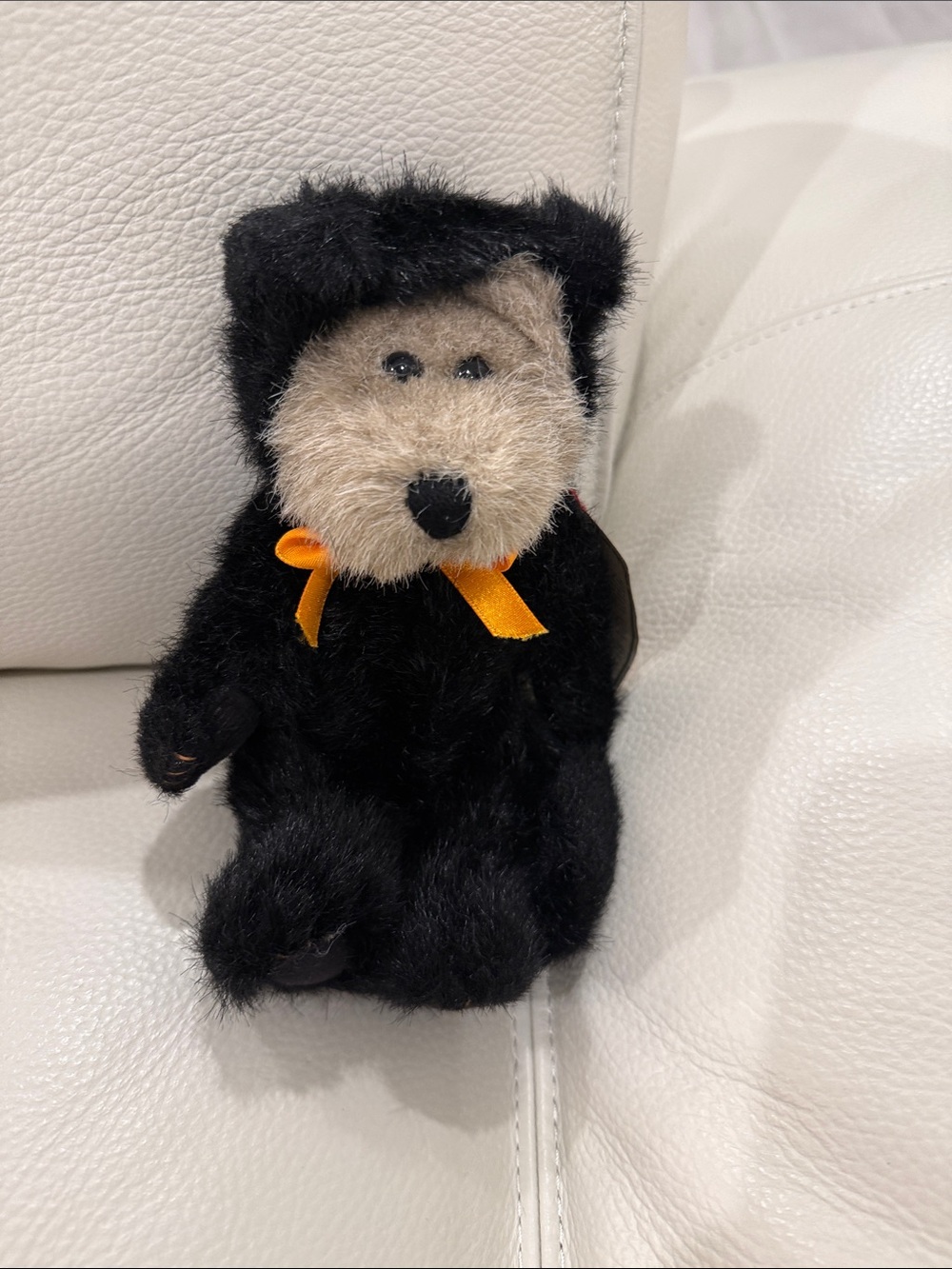 Boyd’s Bears Plush Bear Bat Halloween Costume Stuffed Animal with Orange Bow -